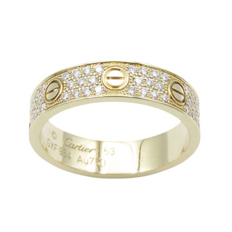 bague love cartier diamant